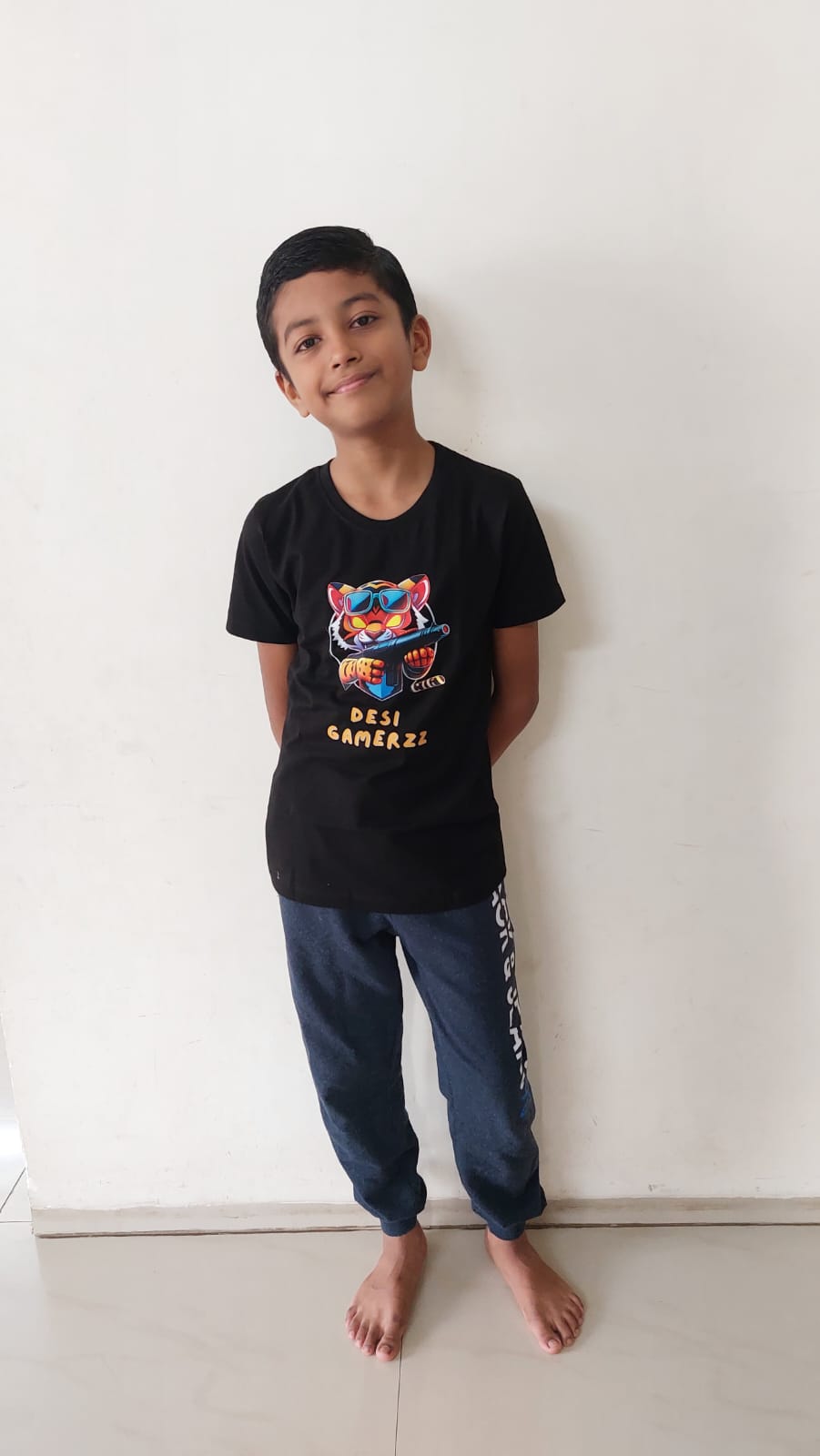 Happy Customer wearing Favi Craze Custom Apparel